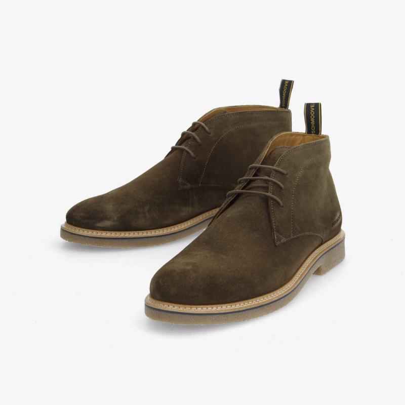DUBLIN DESERT M - SUEDE - DARK BROWN